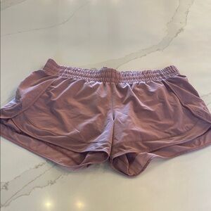 Athleta Pink Athletic Shorts Lightweight Moisture-Wicking